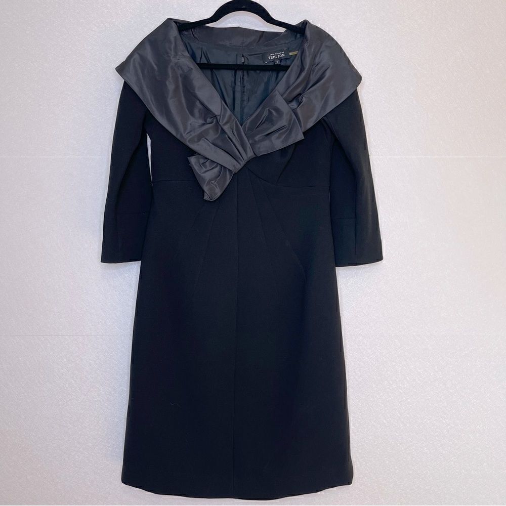 Teri Jon Rickie Freeman Off The Shoulder Cocktail Dress 8